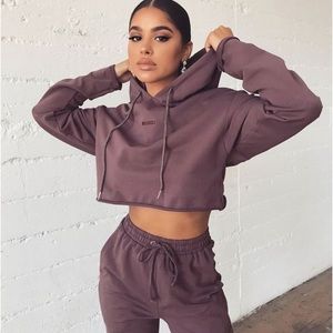 Mekhi cropped hoodie